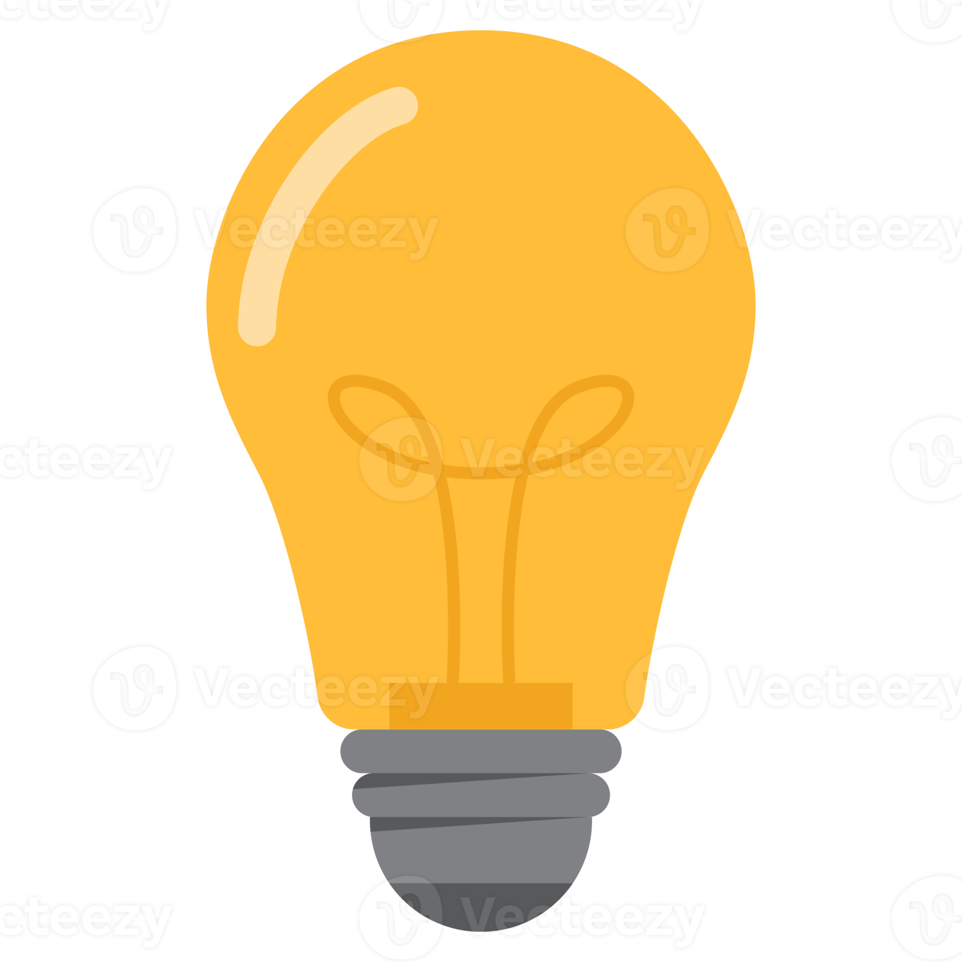 Light bulb icon transparent background 11809173 PNG