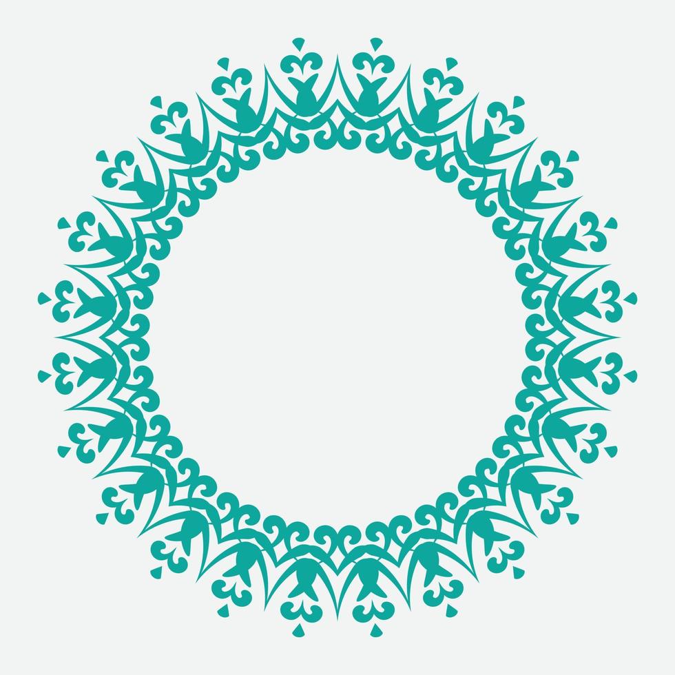 Frame. Vintage vector. Well built for easy editing . retro circle frame. Vector illustration.