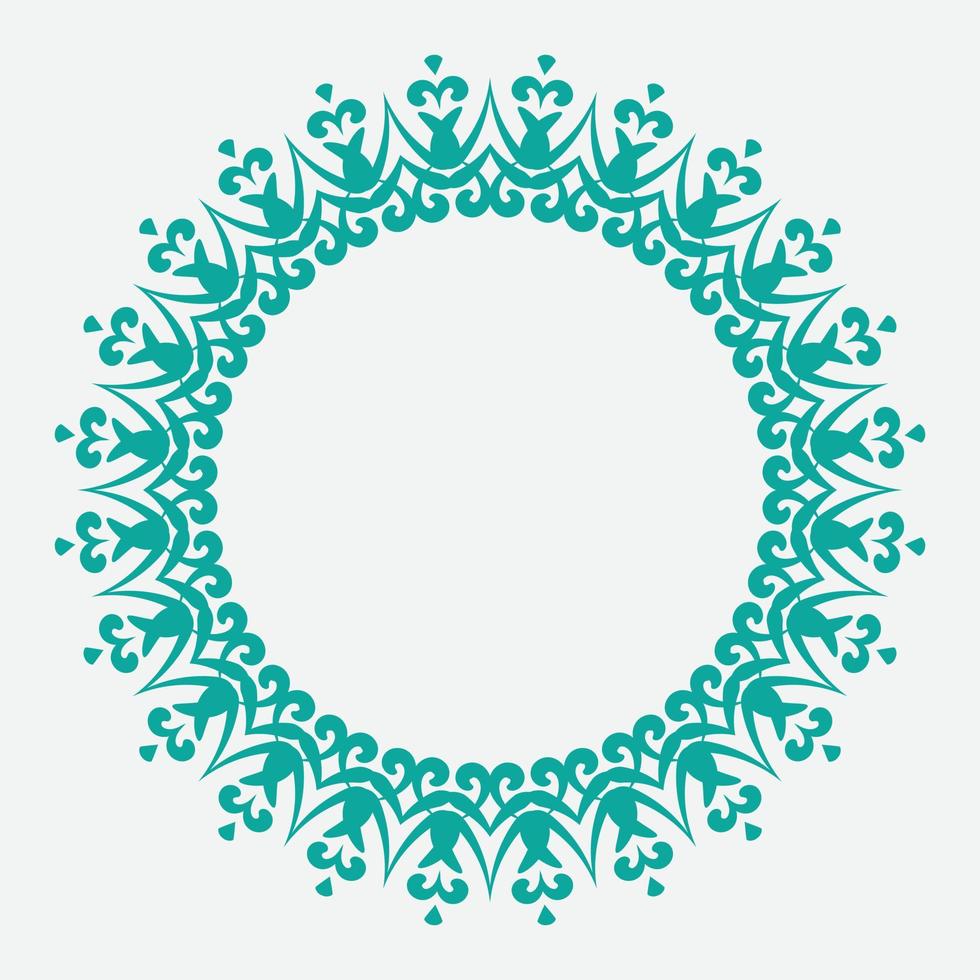 Frame. Vintage vector. Well built for easy editing . retro circle frame. Vector illustration.