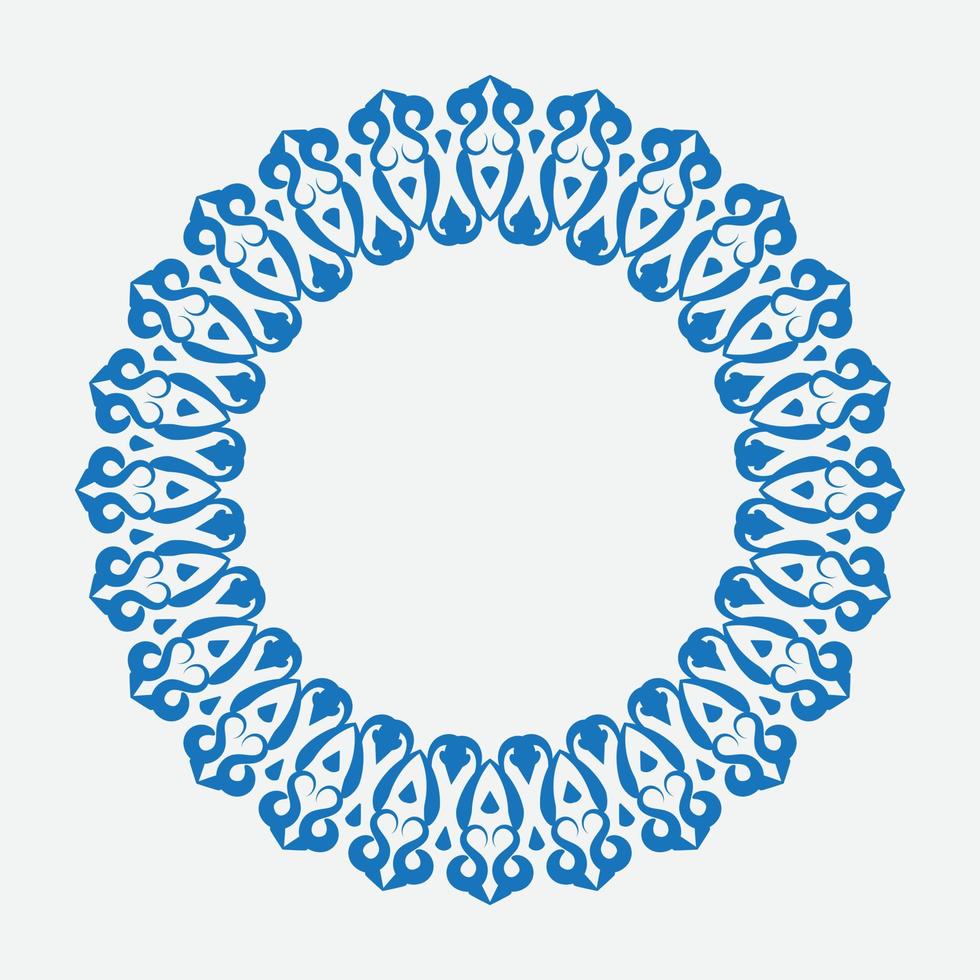 Frame. Vintage vector. Well built for easy editing . retro circle frame. Vector illustration.