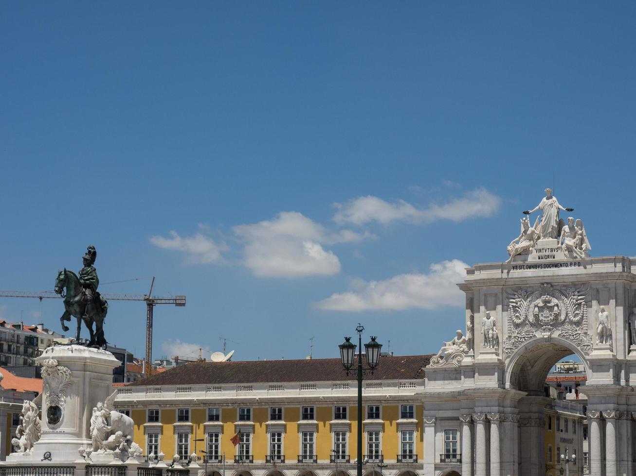 lisbon city in portugal photo
