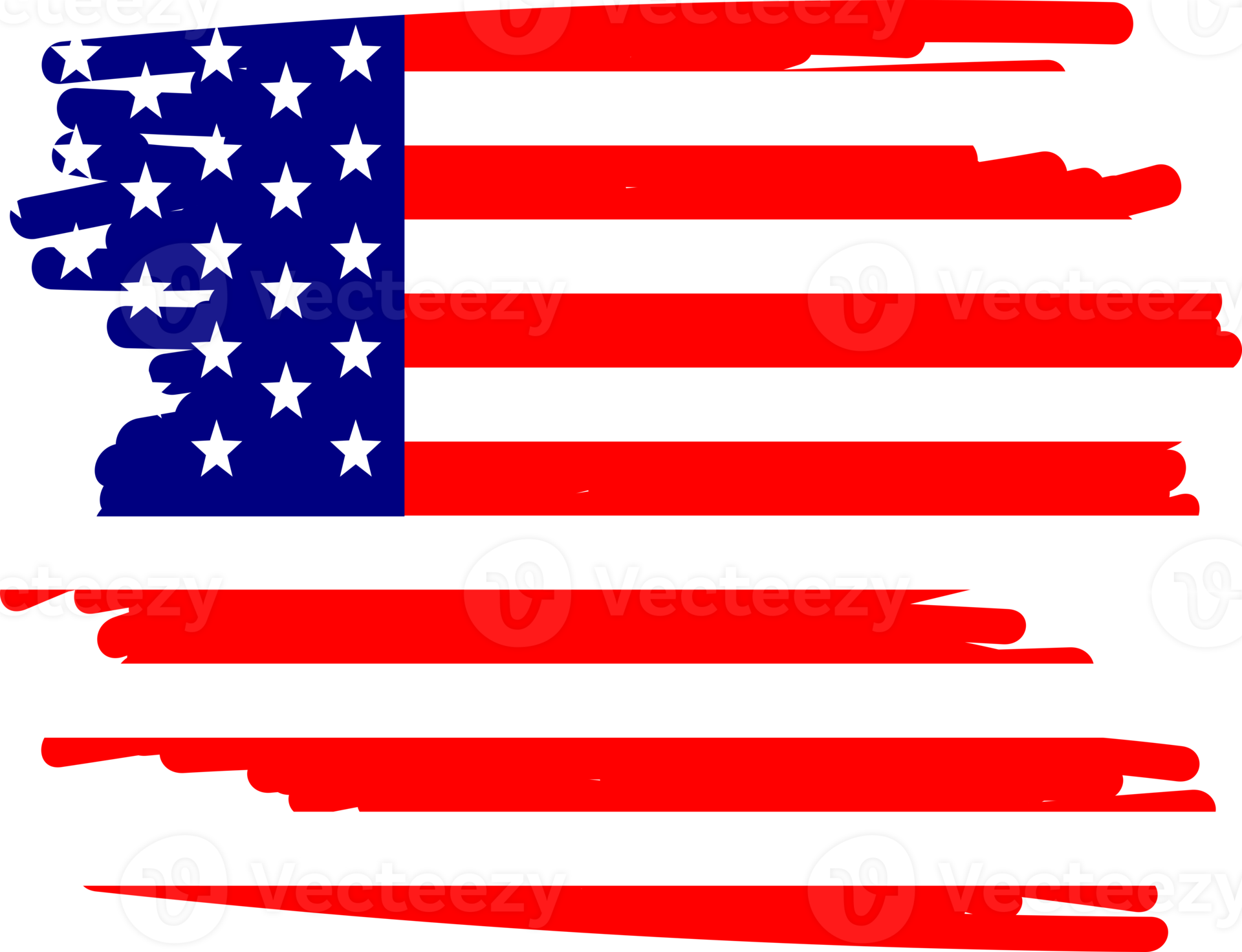 American flag design 11809612 PNG