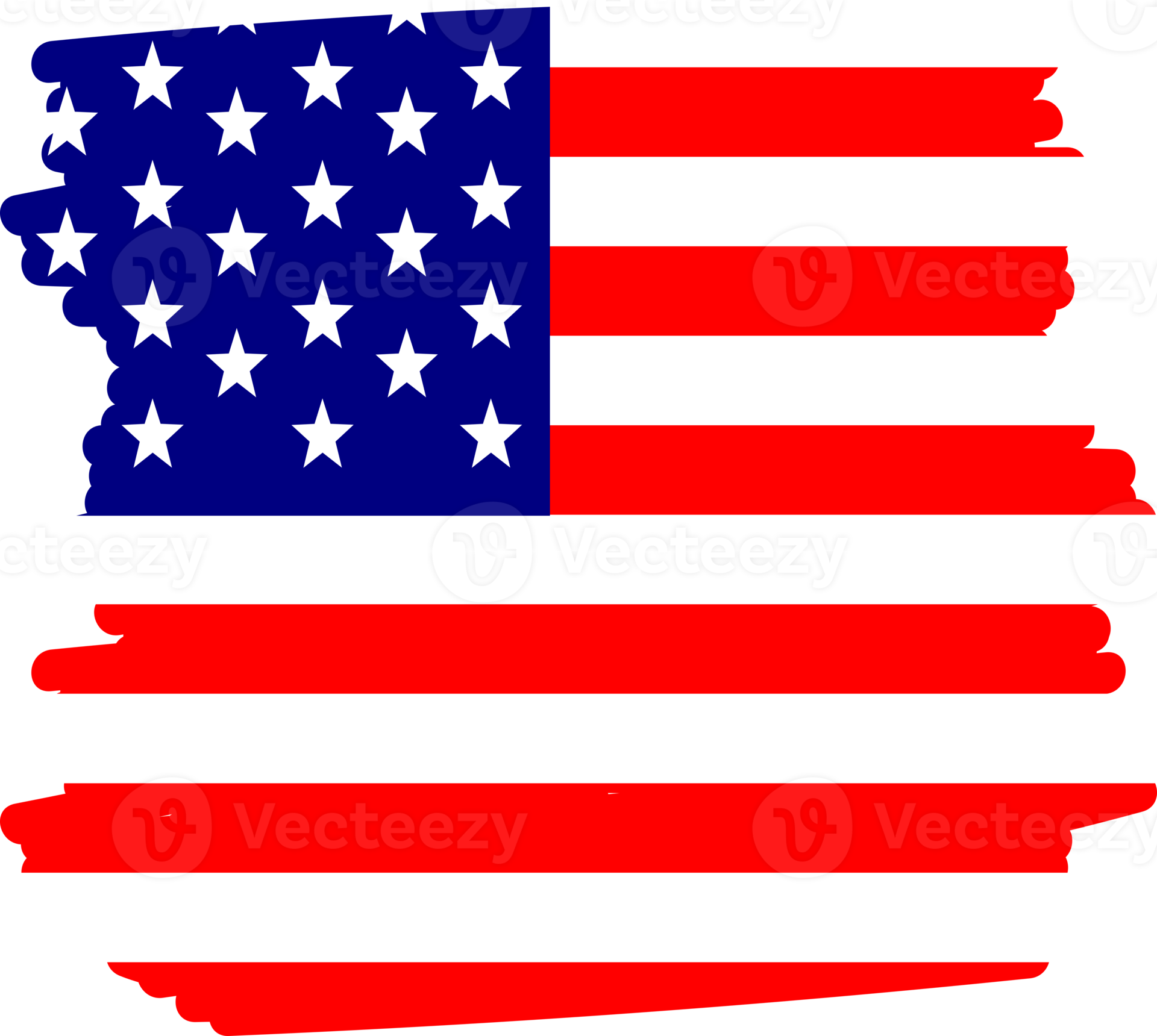 American flag design 11809616 PNG