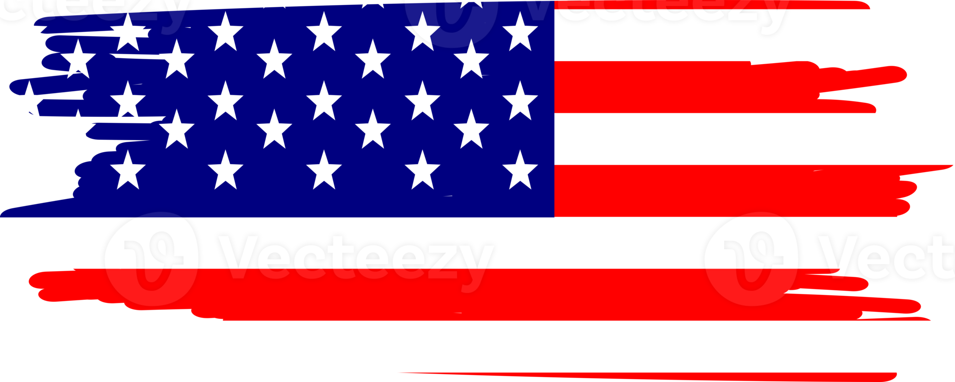 disegno della bandiera americana png