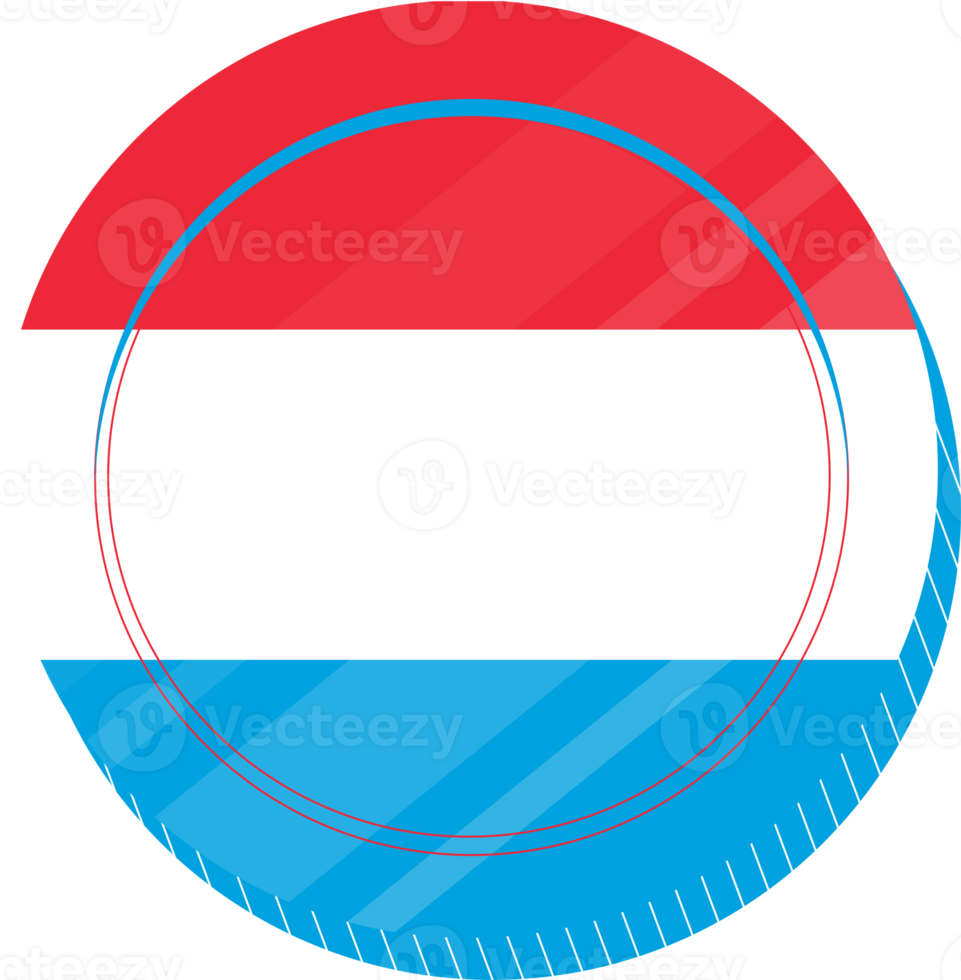 Luxembourg Flag  hand drawn,EUR hand drawn png