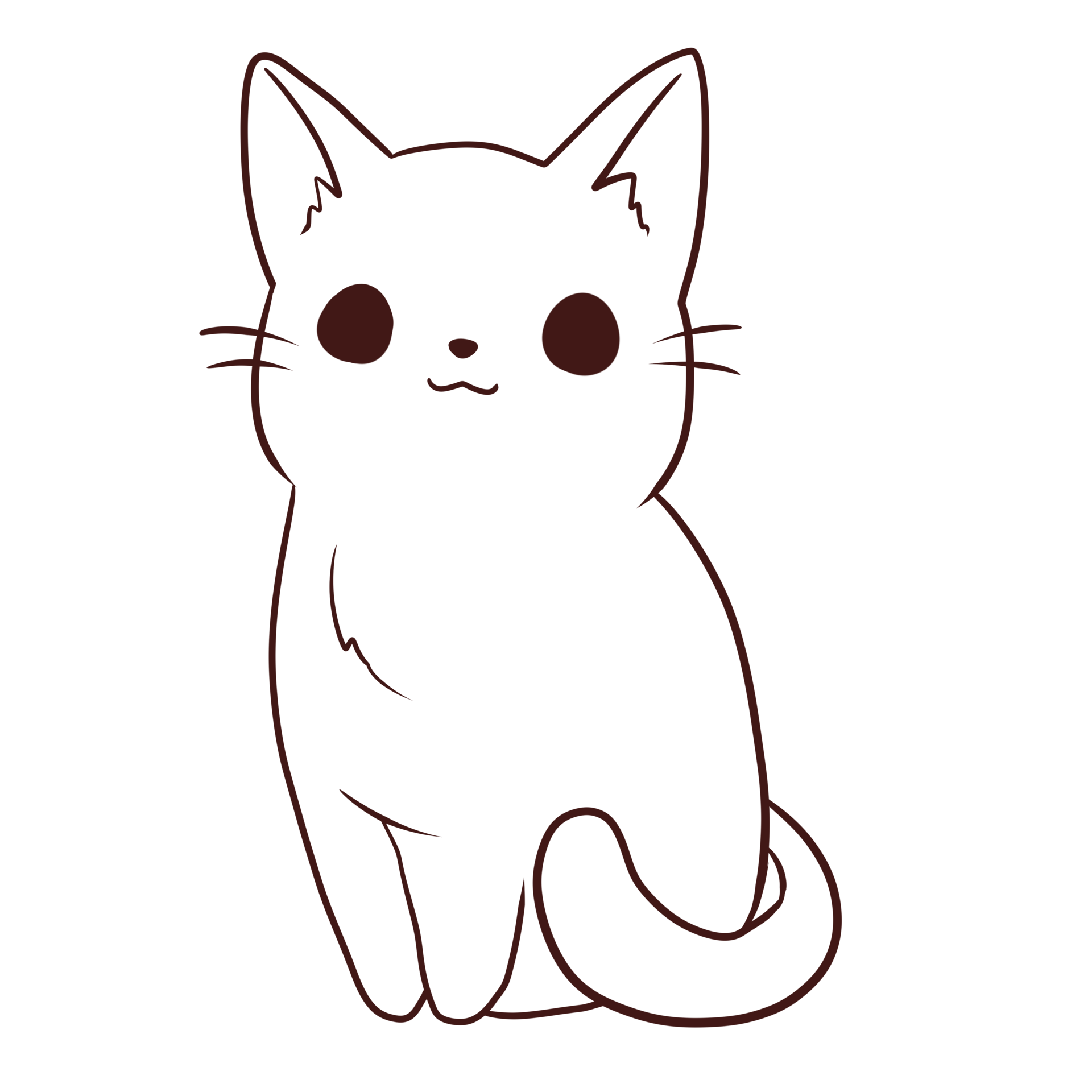 Anime gato kawaii