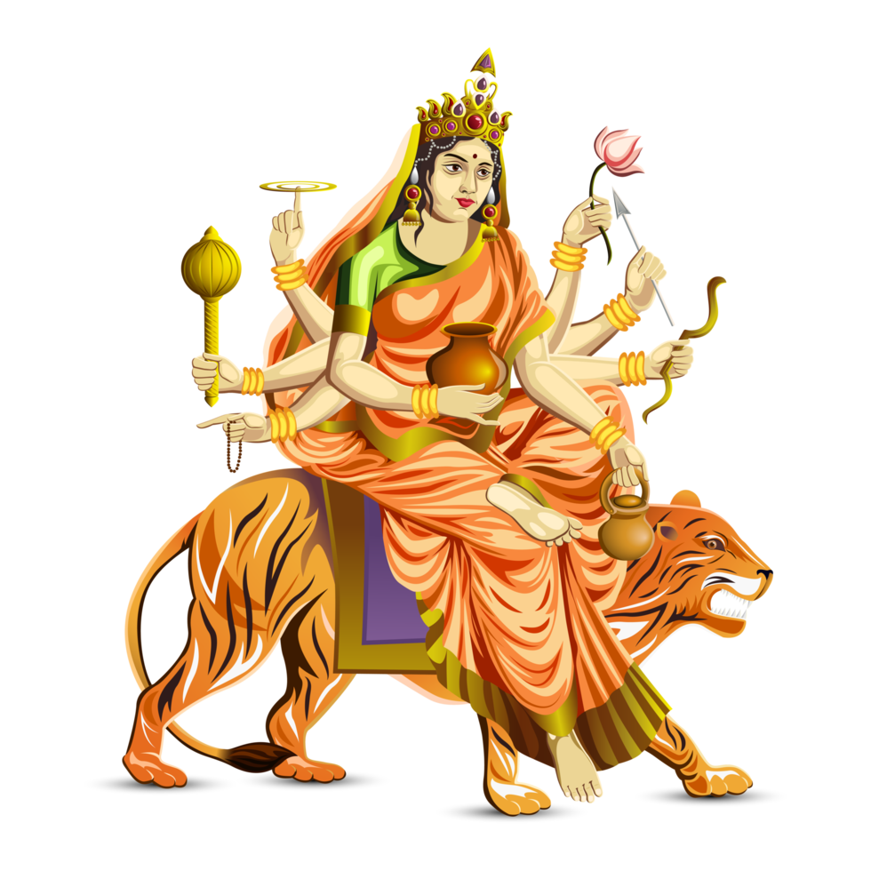 ilustração para navratri png