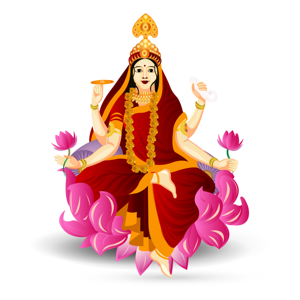 illustration för Navratri png