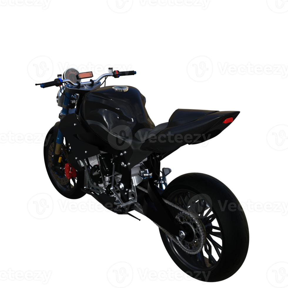 3d sport motorcycle png