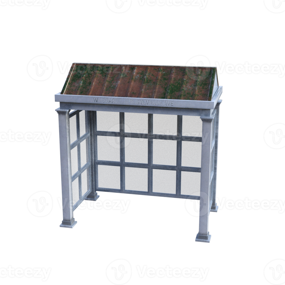 Vintage furniture 3d render png