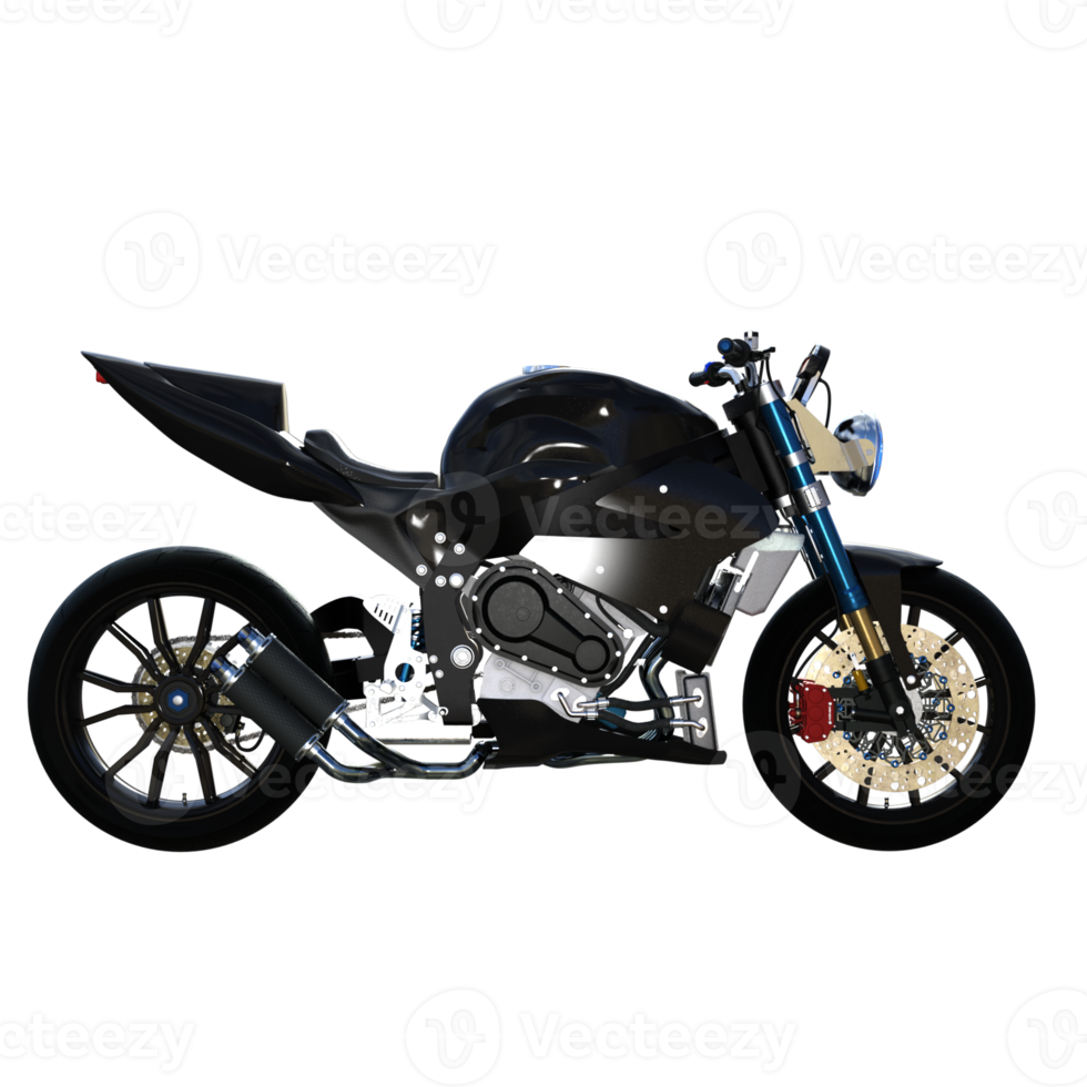 moto deportiva 3d png