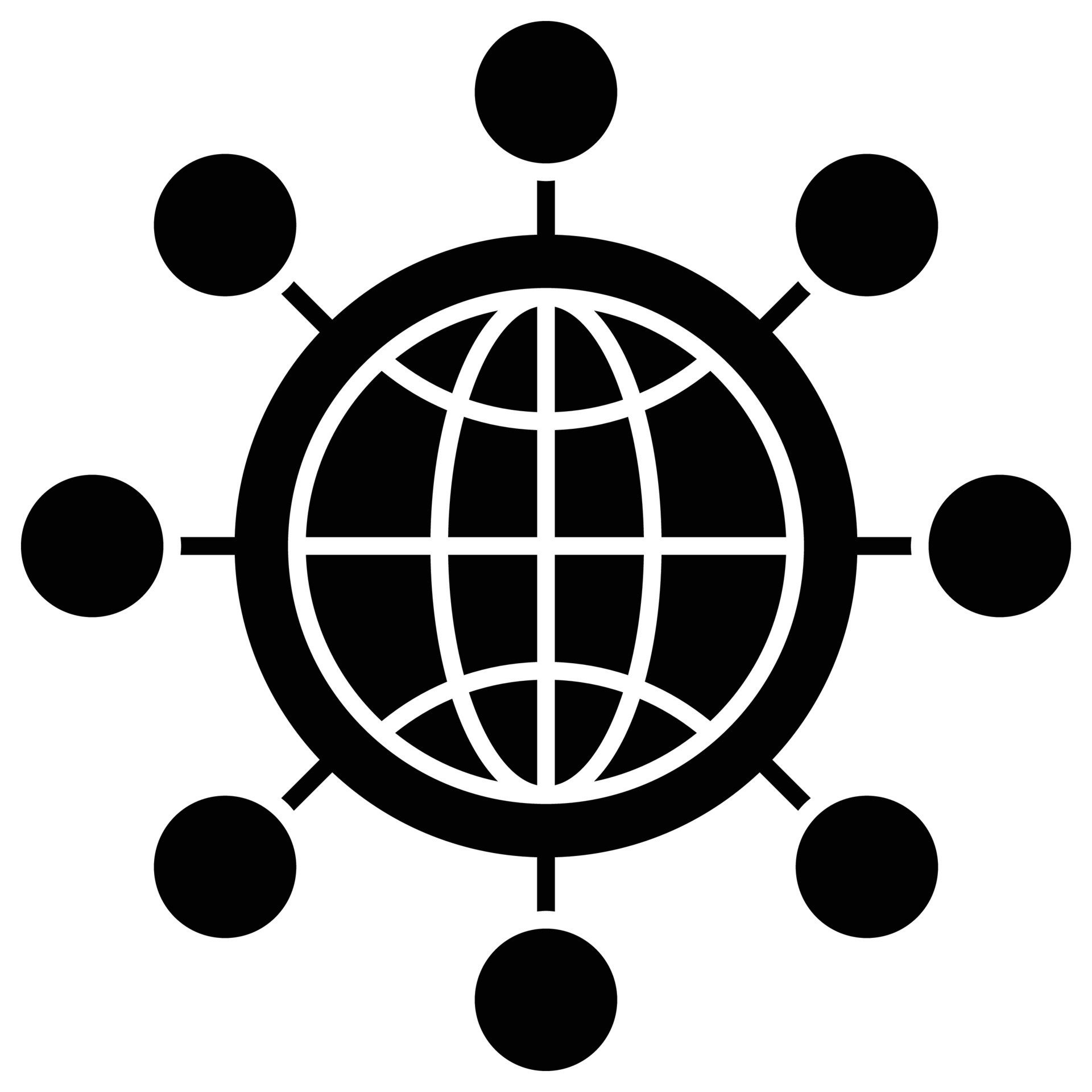 global distribution icon, logistics and delivery theme 11813050 Vector