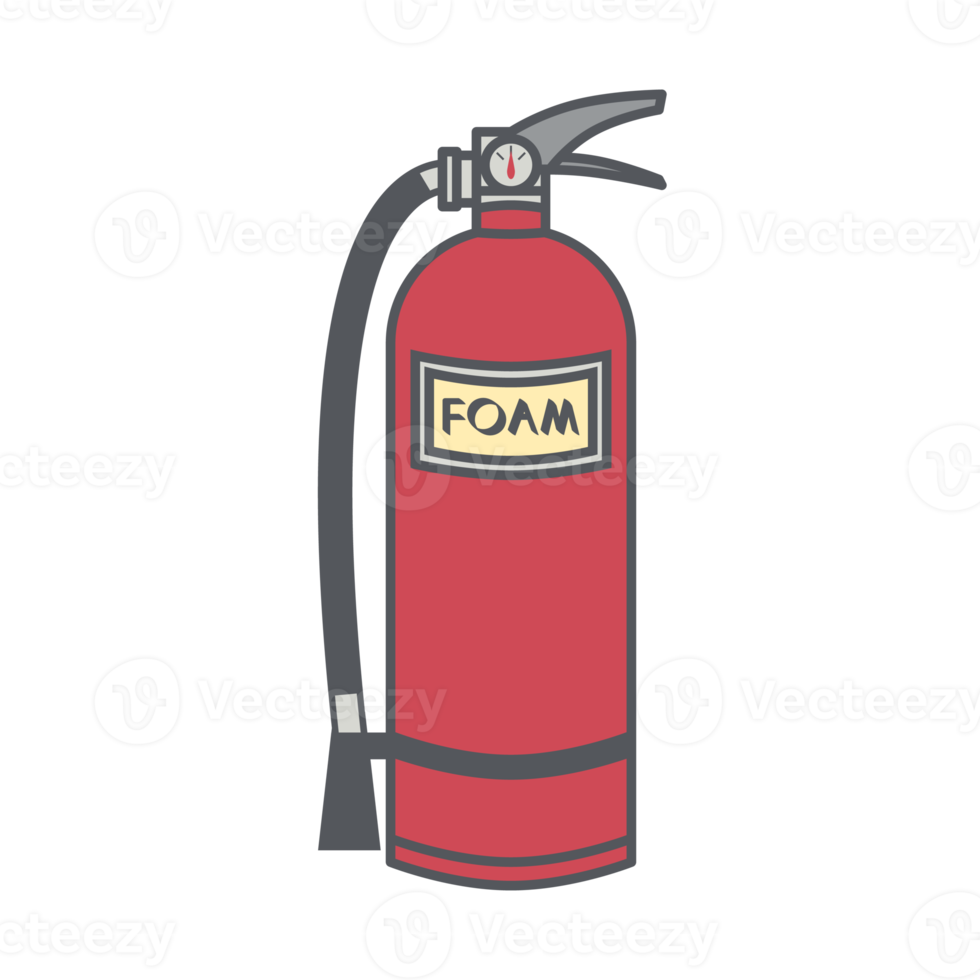 fire extinguisher suppression safety equipment tool png