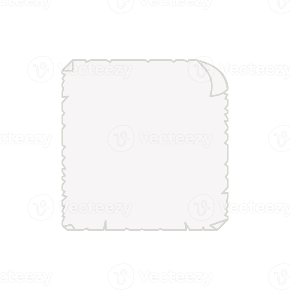 flat illustration old parchment paper texture classic png