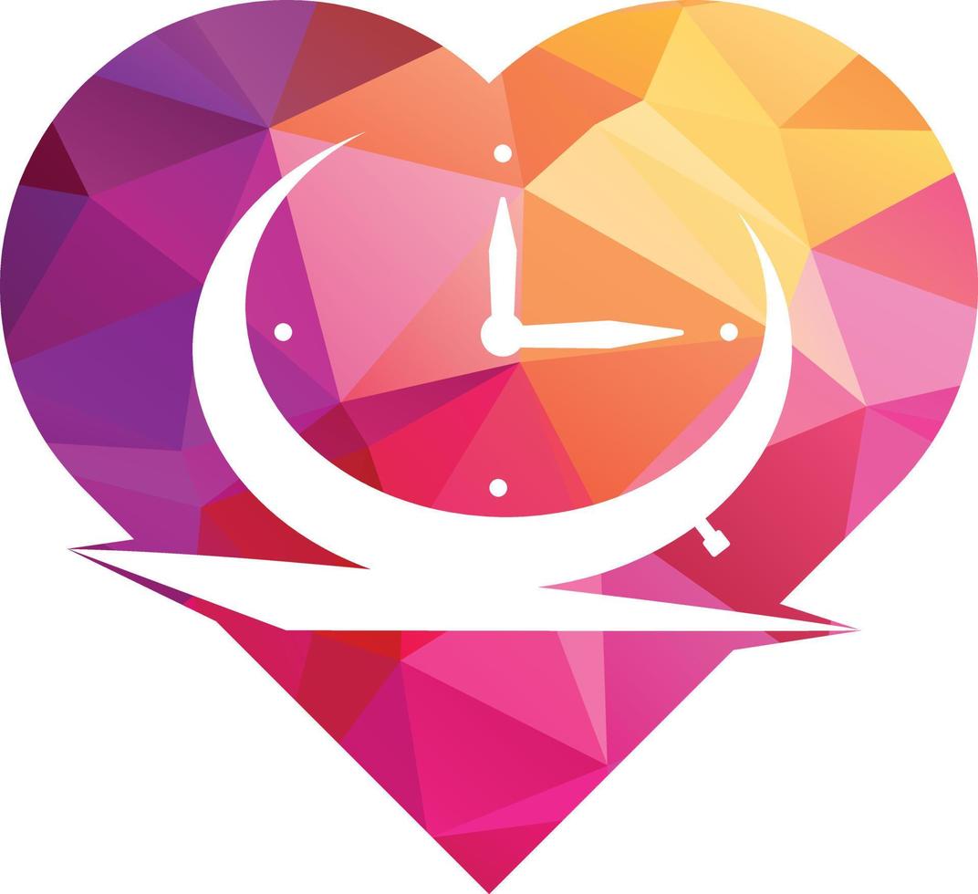 Time clock logo design template. time 24th hours smart logo concept. vector