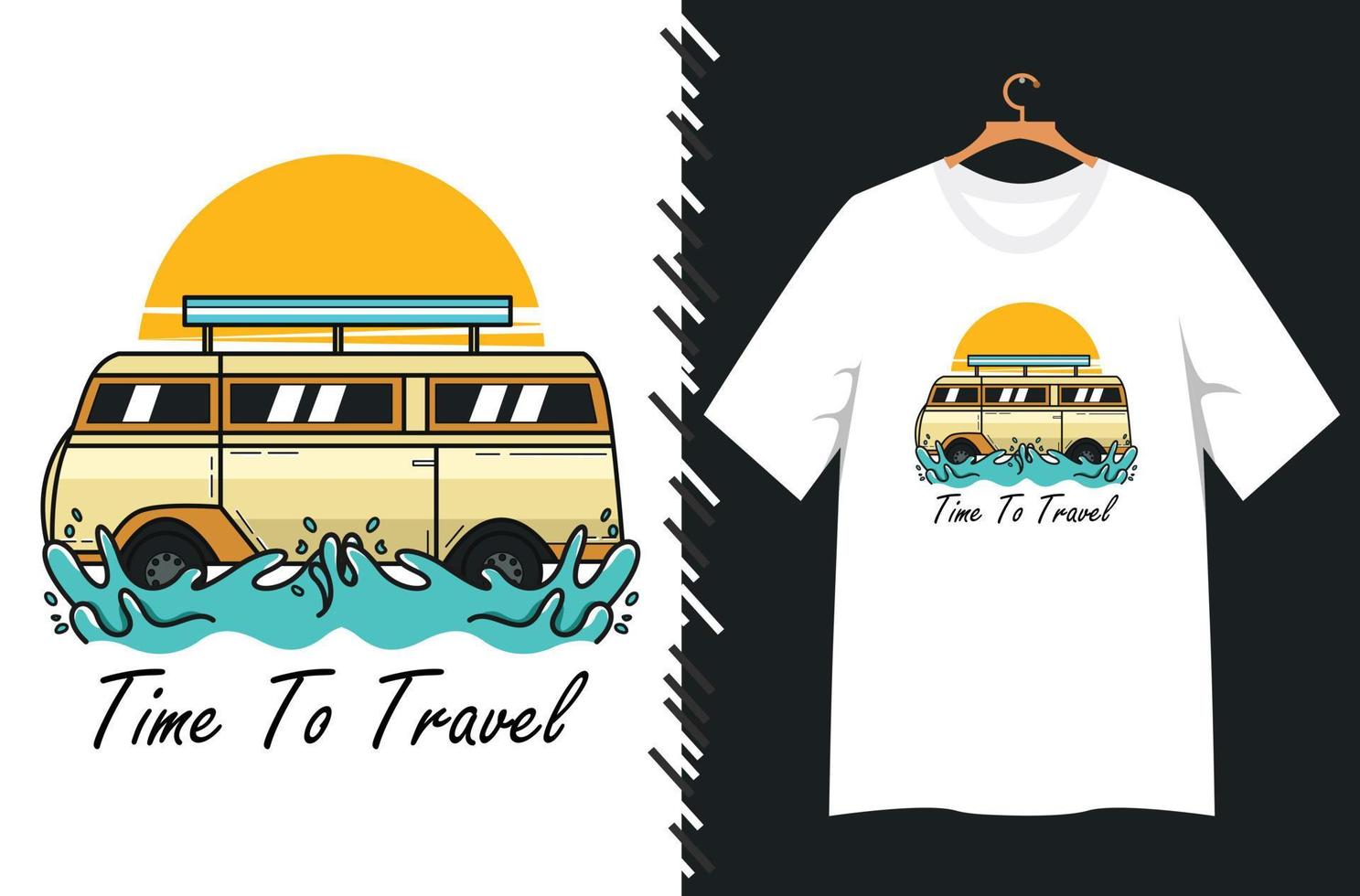 travel quote t shirt design vector
