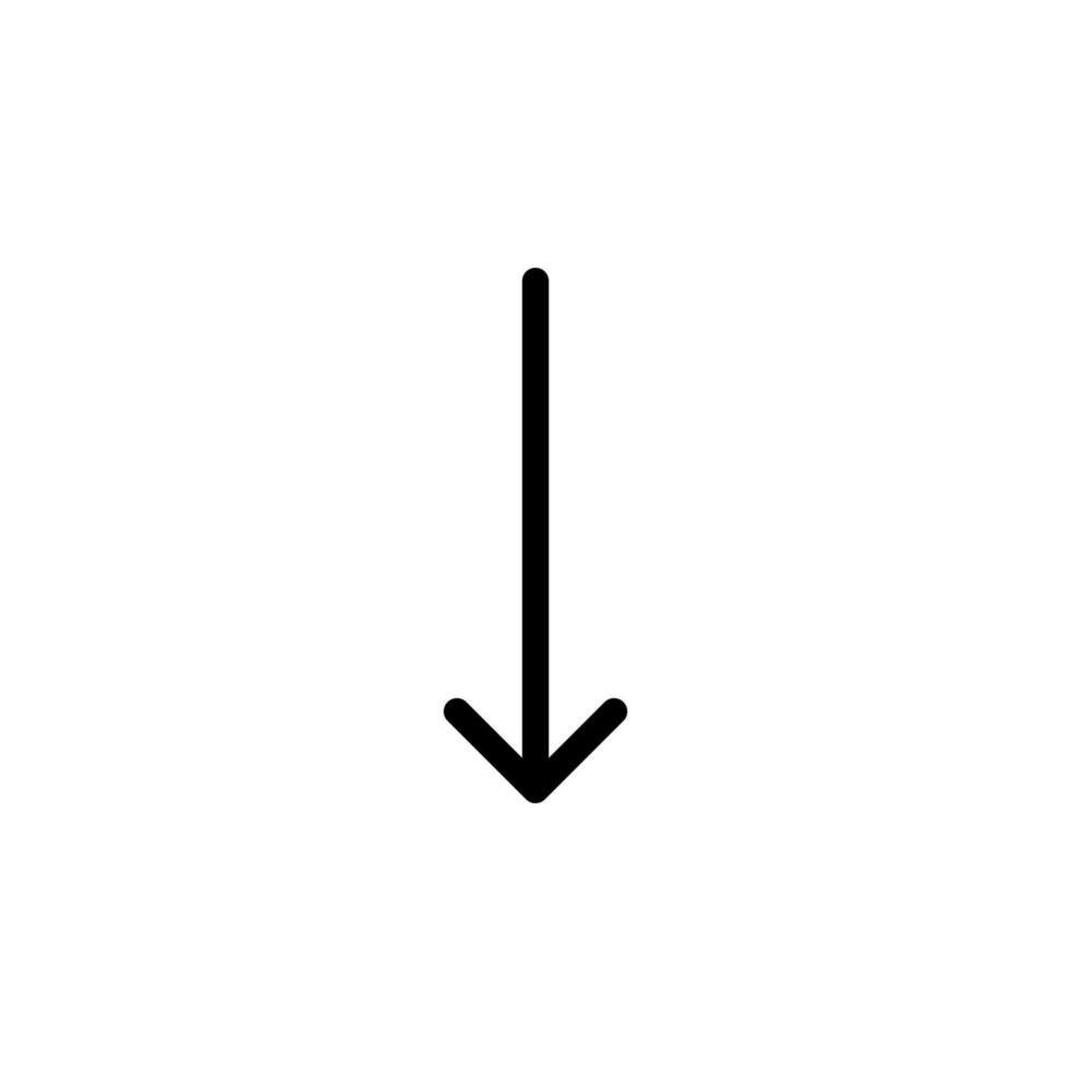 Arrow sign symbol line icon suitable for any purpose vector