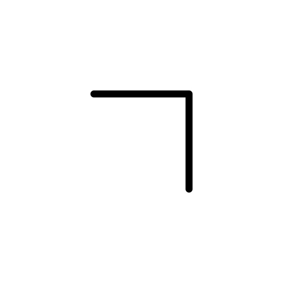 Arrow sign symbol line icon suitable for any purpose vector