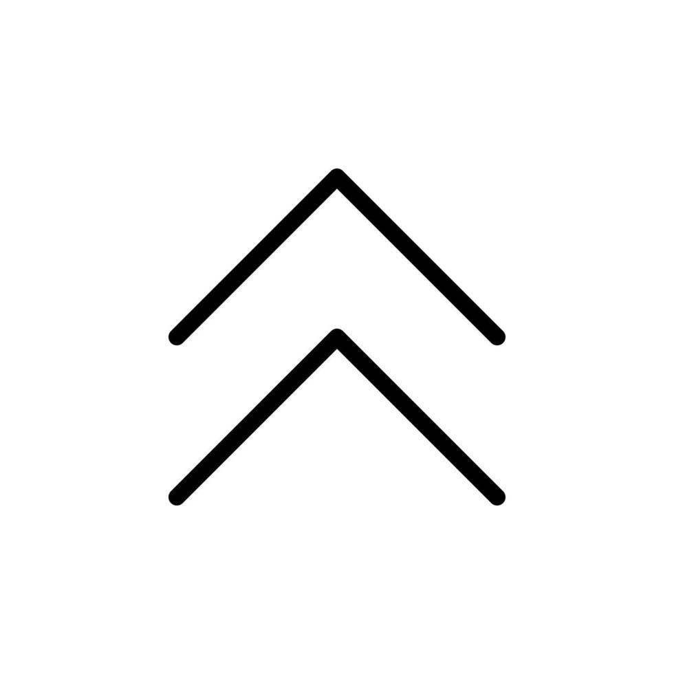 Arrow sign symbol line icon suitable for any purpose vector
