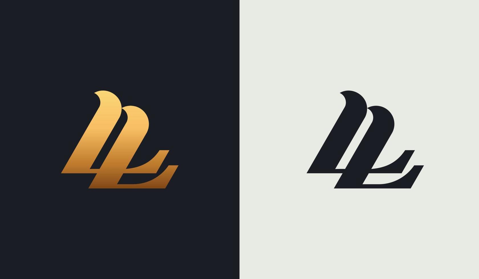 Initial L Monogram Logo Template. Initial Based Letter Icon Logo vector