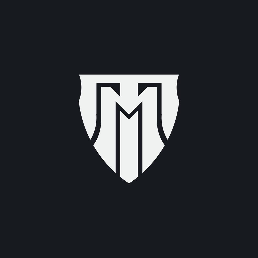 Initial MT TM M T Monogram Logo Template. Initial Based Letter Icon Logo vector
