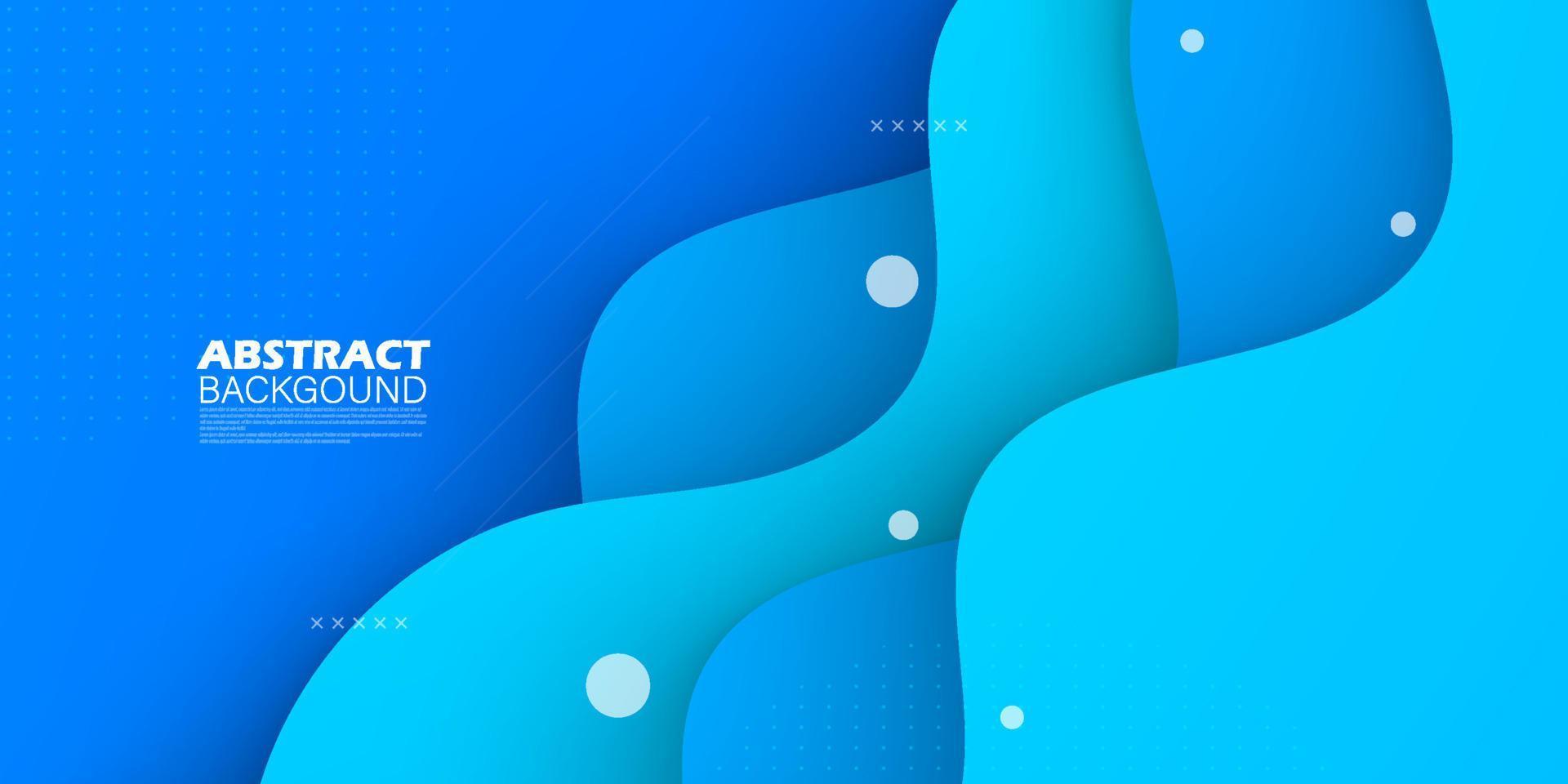 modern premium cold color wavy abstract background with gradient blue and tosca soft color on background. Eps10 vector