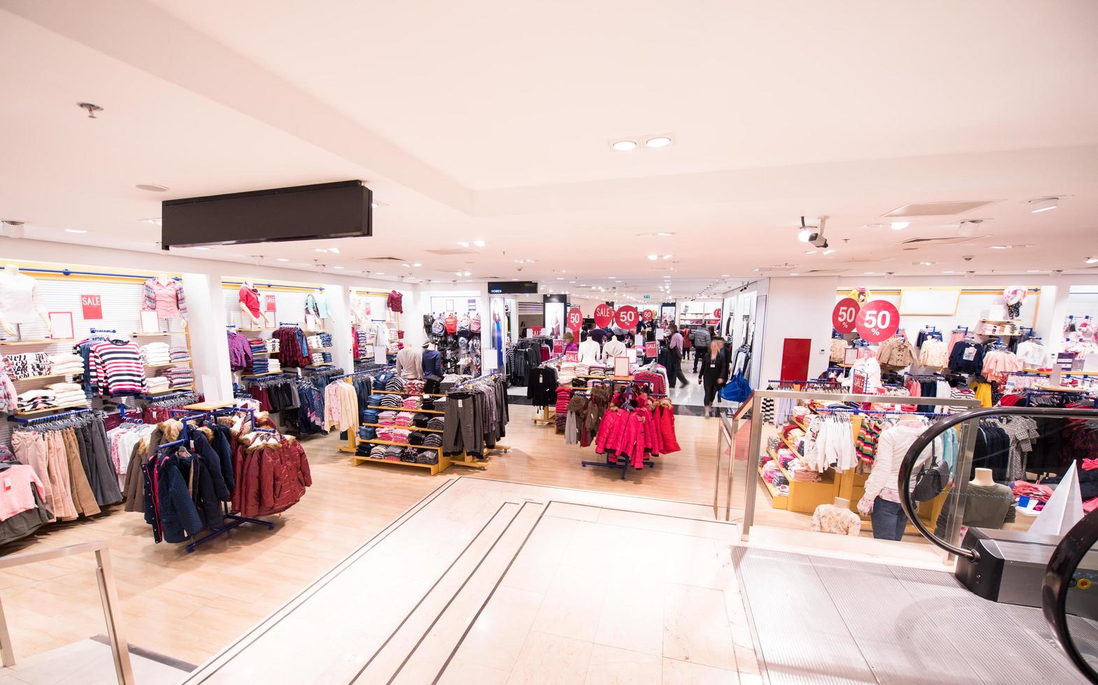 Sweden, 2022 - Shopping mall interior photo
