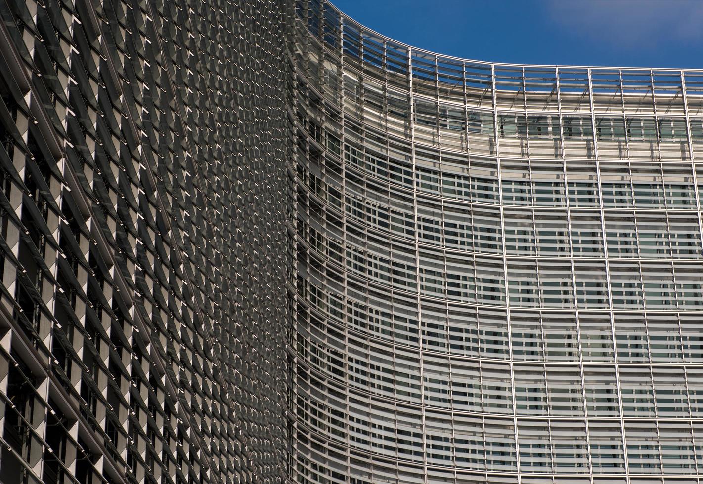 Brussels, Belgium, 2022 - The Berlaymont building in Brussels photo