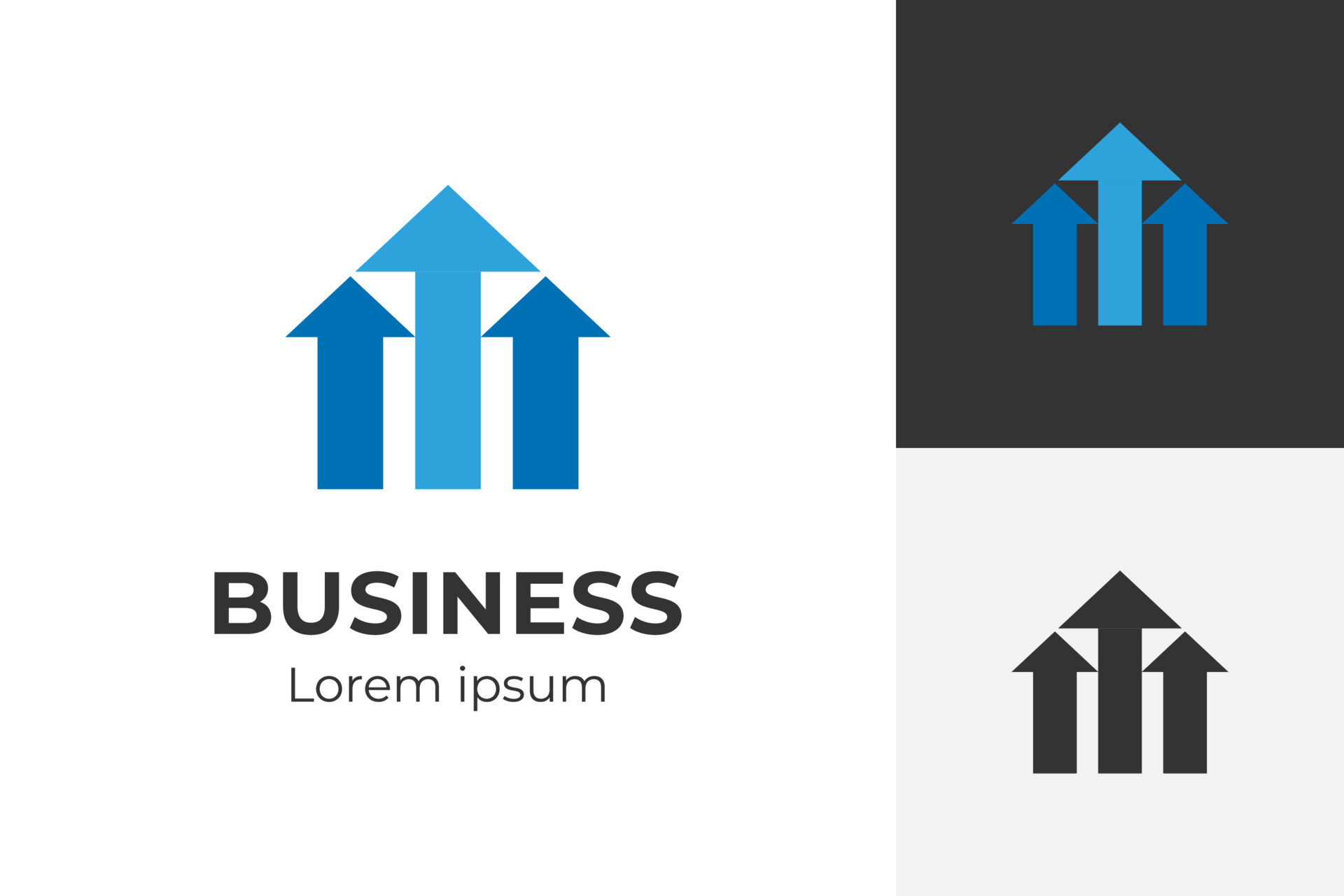 arrow growing graph for finance logo design, Vector sign arrow up business  success for marketing, home investment logo 11818358 Vector Art at Vecteezy