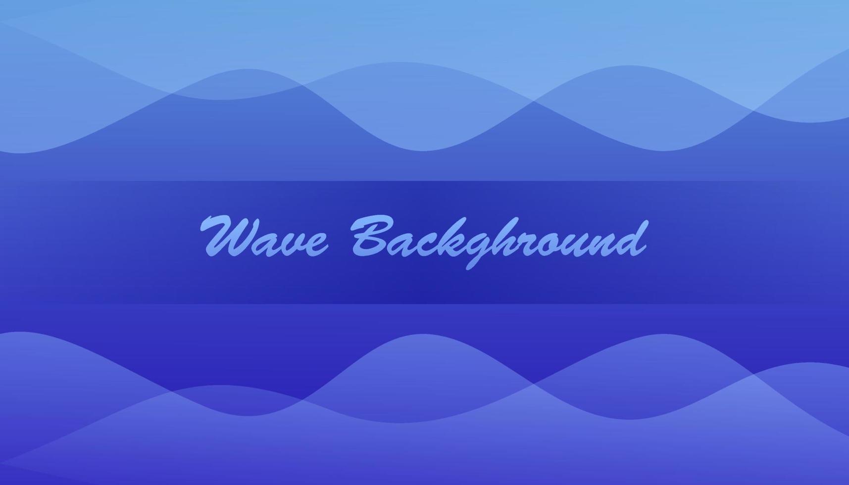 blue water wave in deep sea or ocean abstract background for wallpaper, nature background vector