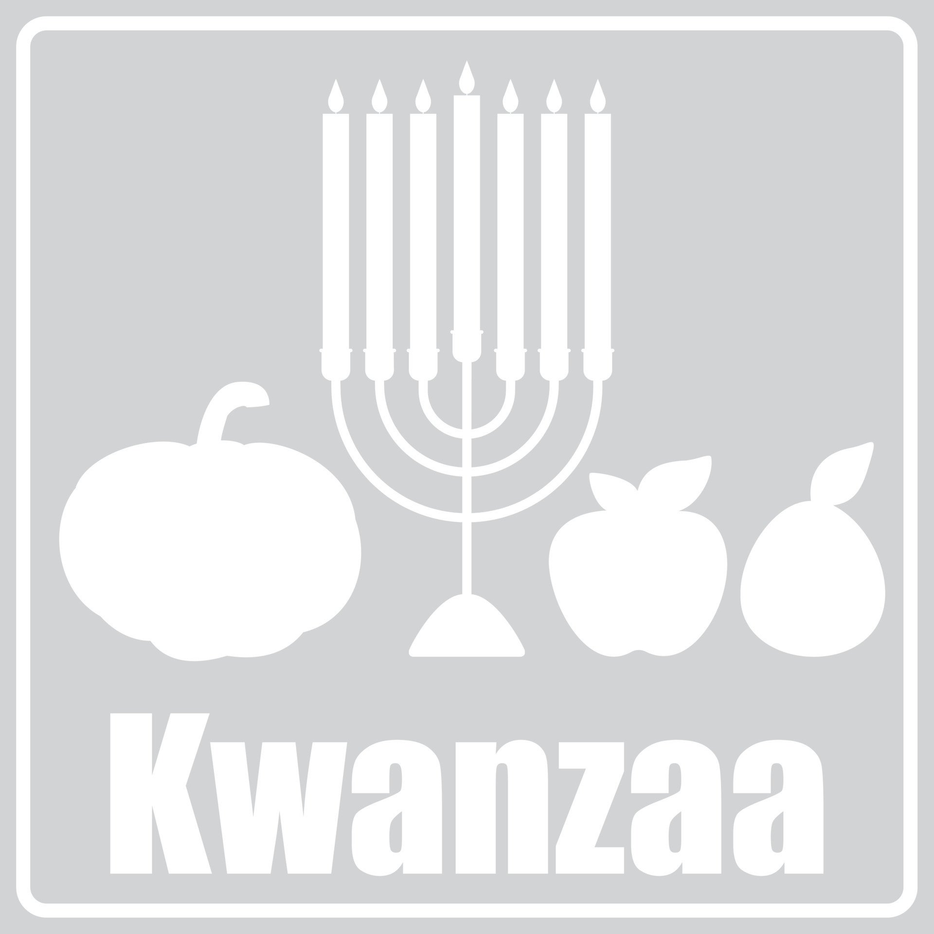 gray badge with white silhouette menorah 11820122 Vector Art at Vecteezy