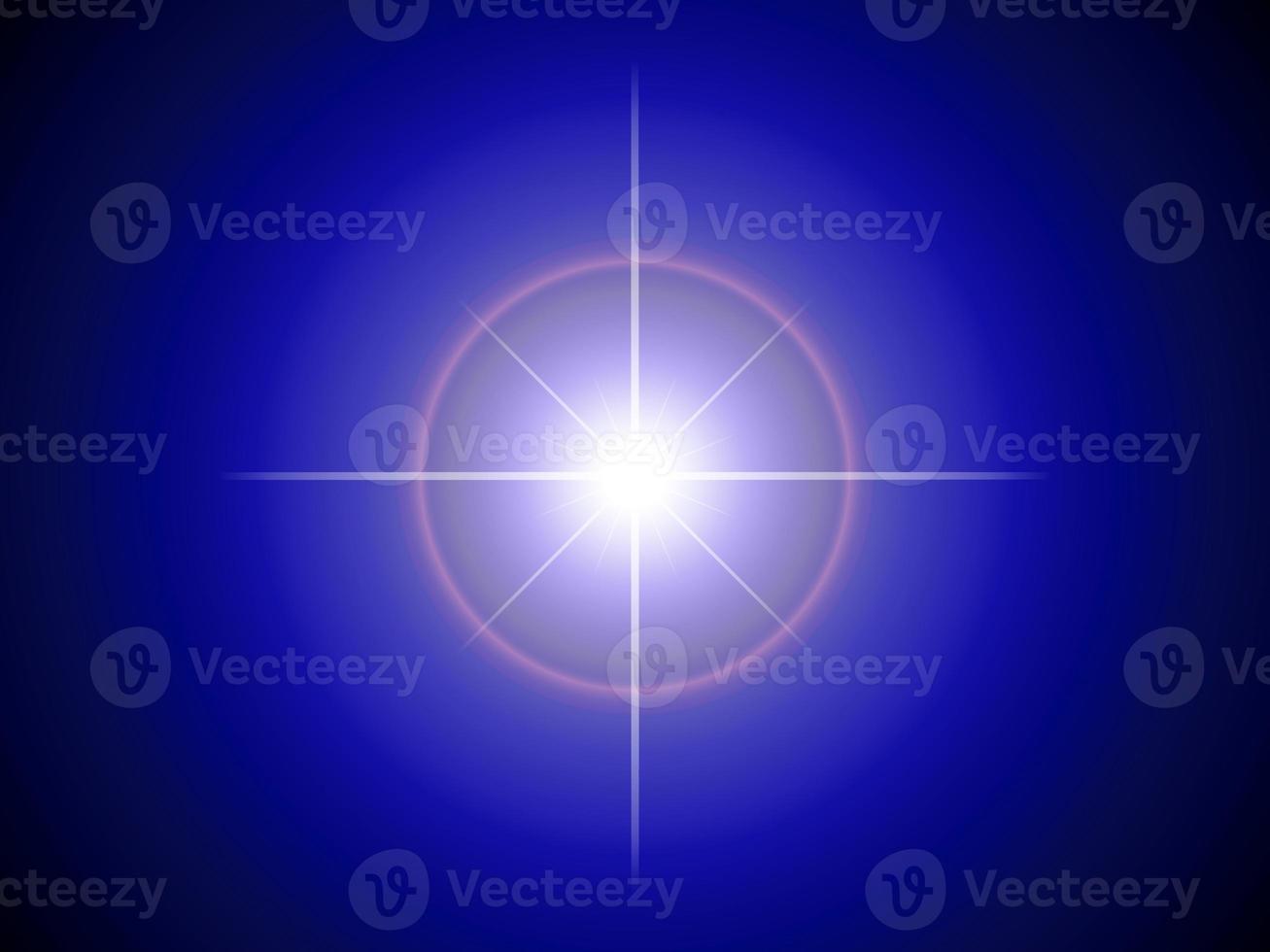 Abstract ray of lights over dark photo