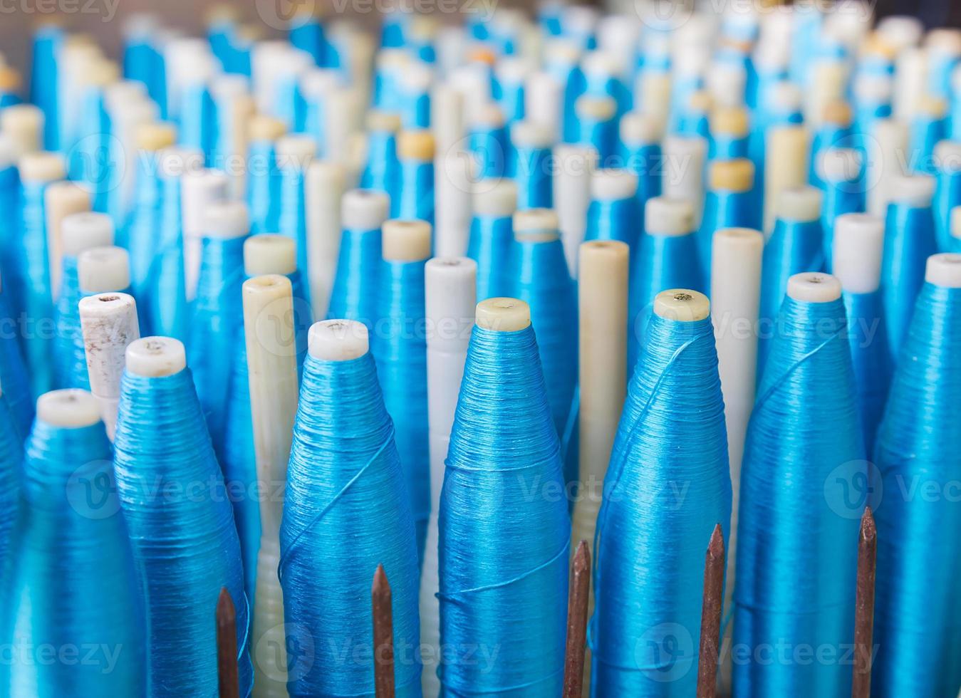 Bobbin for weaving silk photo