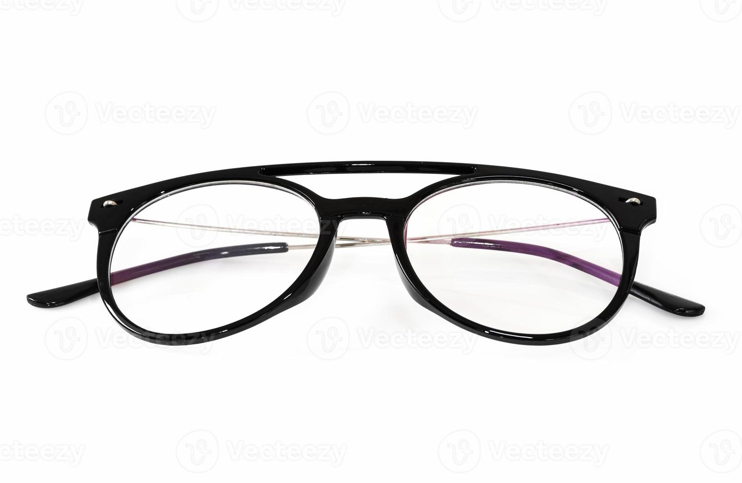 Eye glasses classic frame black photo