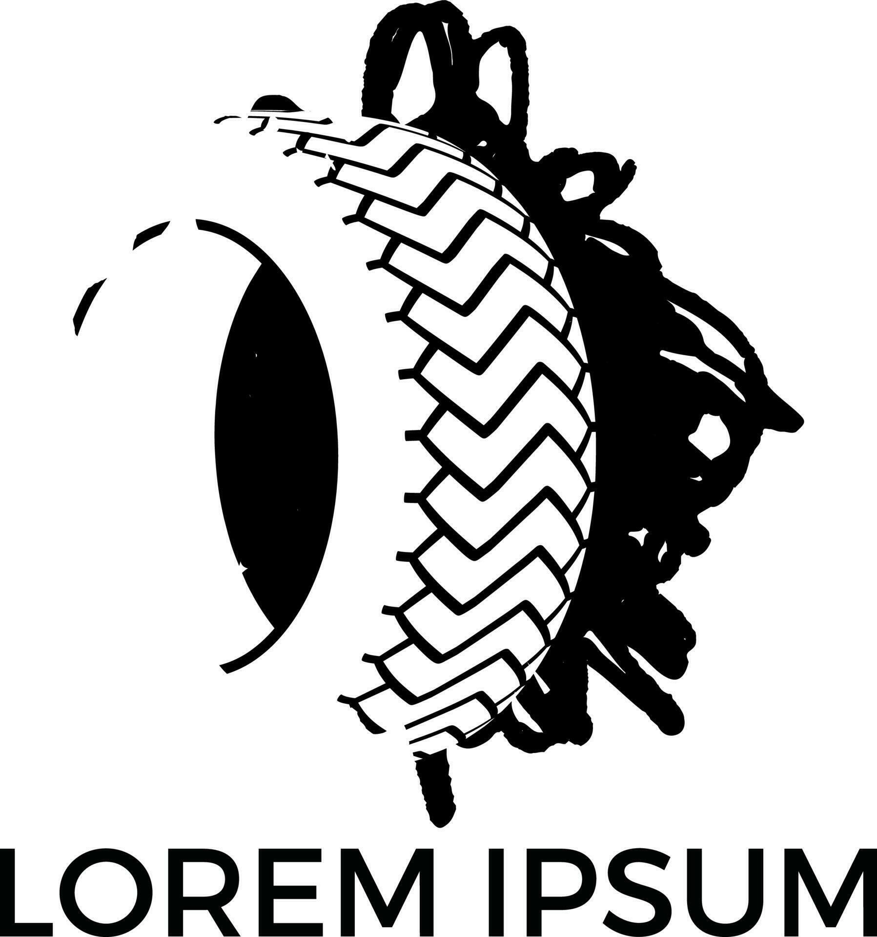 Tyre company or tyre shop vector logo design. 11821205 Vector Art at