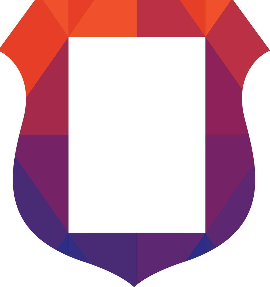 vector de escudo colorido. imagen de icono de escudo, vector plano, aplicación de escudo y símbolo web.