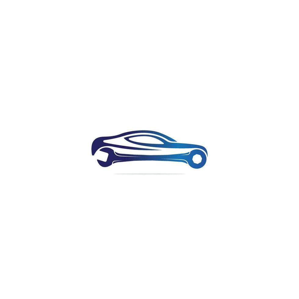 Auto repair logo design template. vector