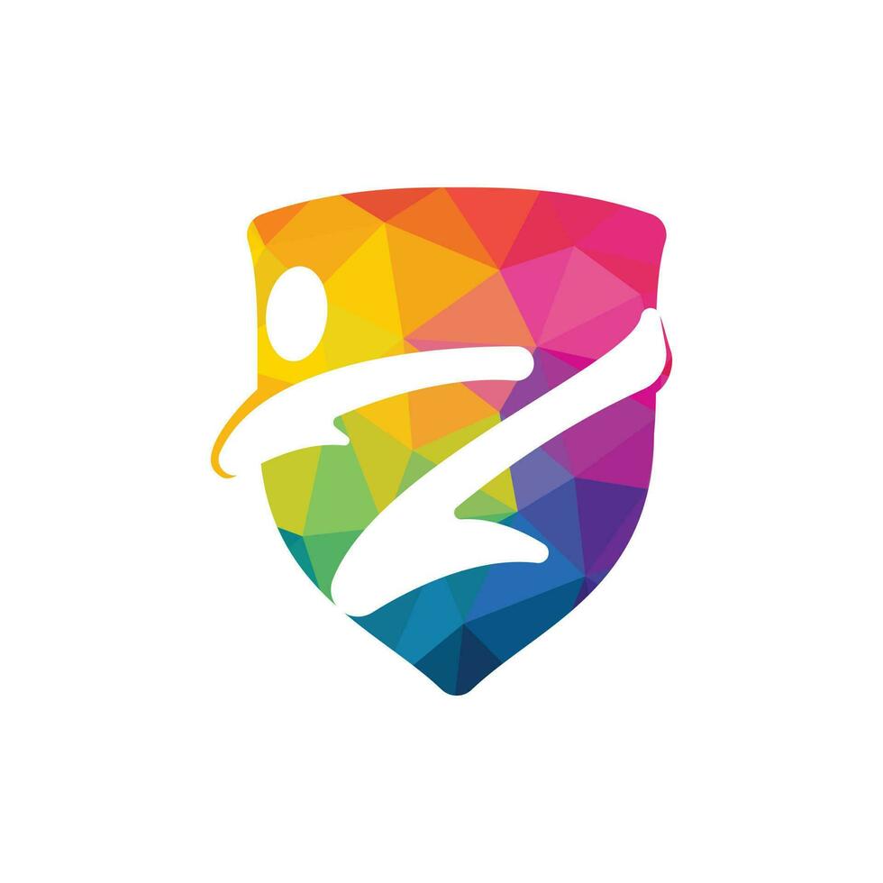 Karate sports vector logo design. Martial art logo concept.