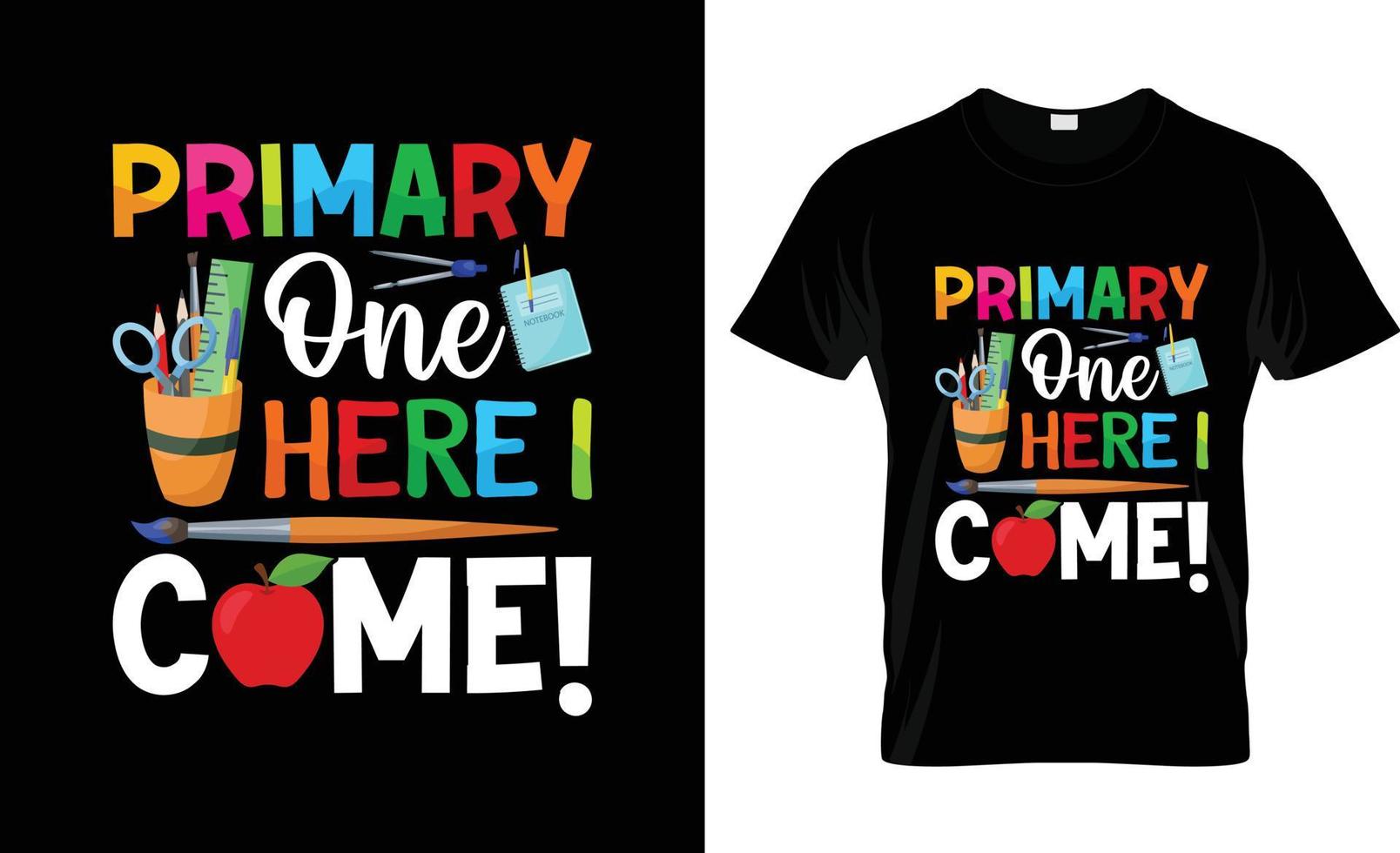 First day of school t-shirt design, First day of school t-shirt slogan and apparel design, First day of school typography, First day of school vector, First day of school illustration vector