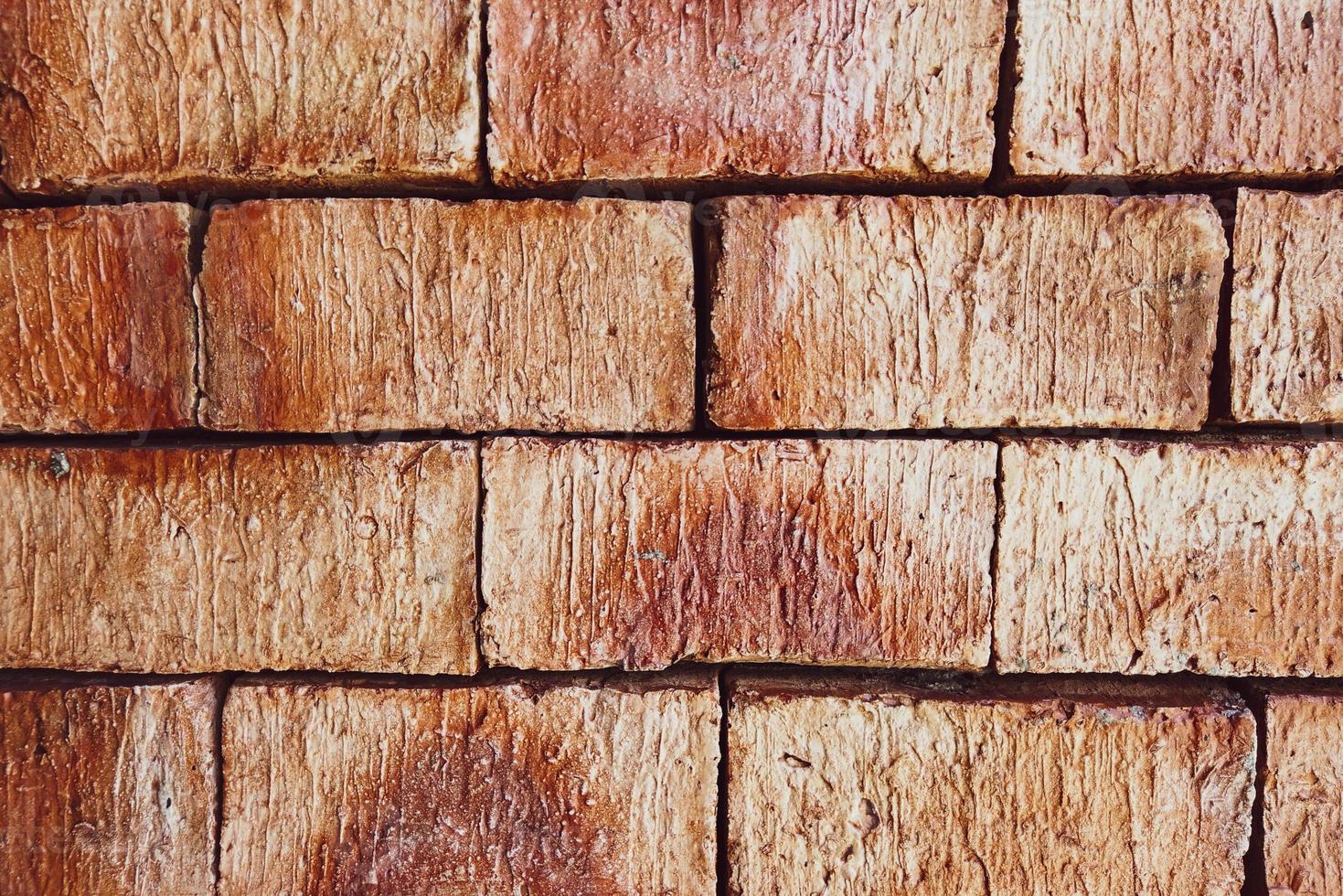 Abstract background with a pattern of a brick wall. photo