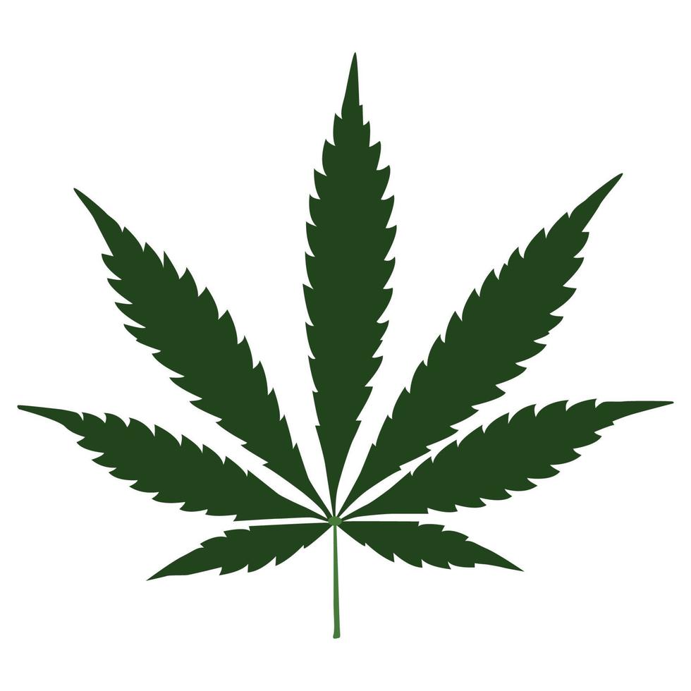 Marijuana cannabis leaf weed icon, medicine, drug 11823516 Vector Art ...