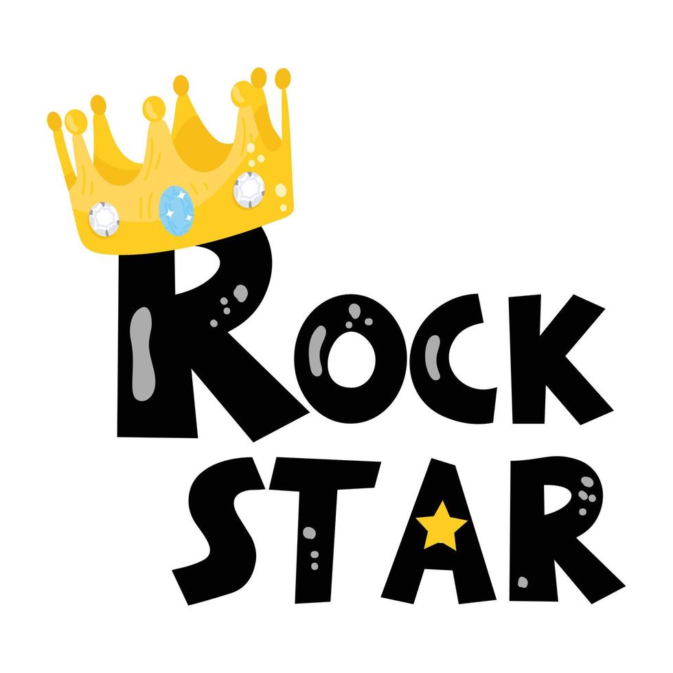A flat sticker icon of a rock vector