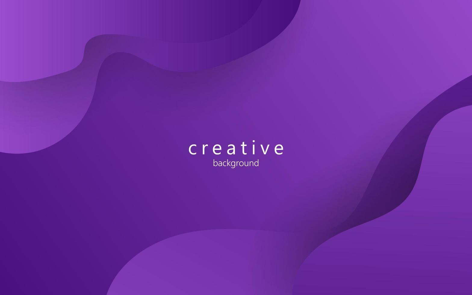 minimal abstract dynamic purple gradient color fluid, liquid wavy shape geometric composition background. eps10 vector