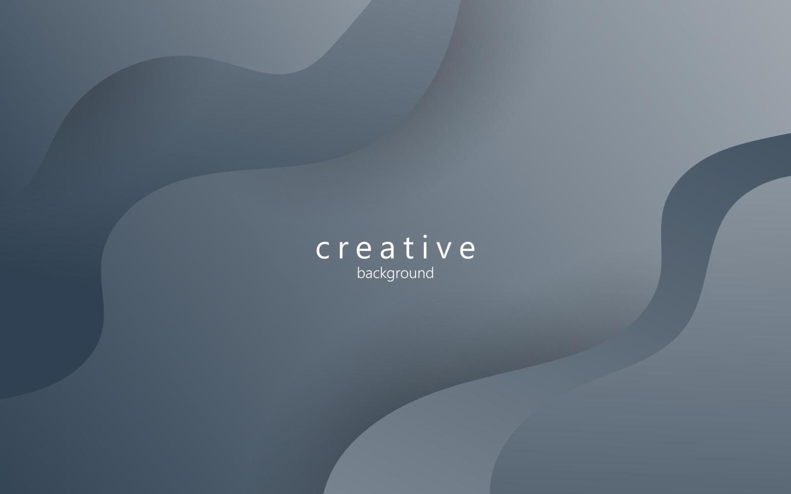 minimal abstract dynamic black gray gradient color fluid, liquid wavy shape geometric composition background. eps10 vector