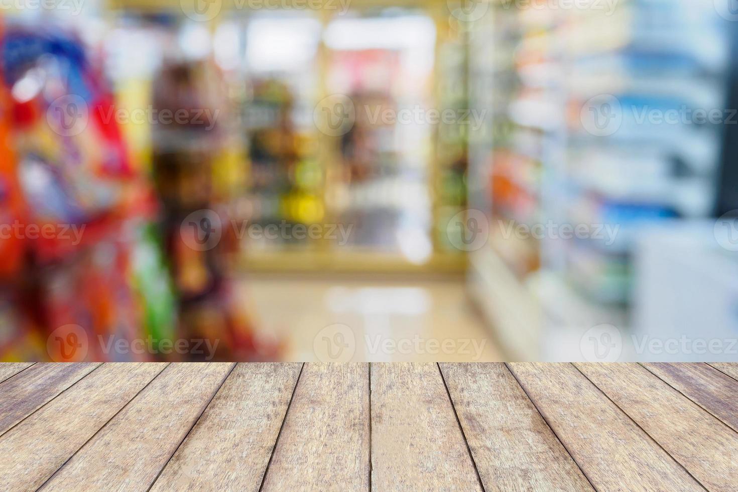 supermarket blurred for background photo