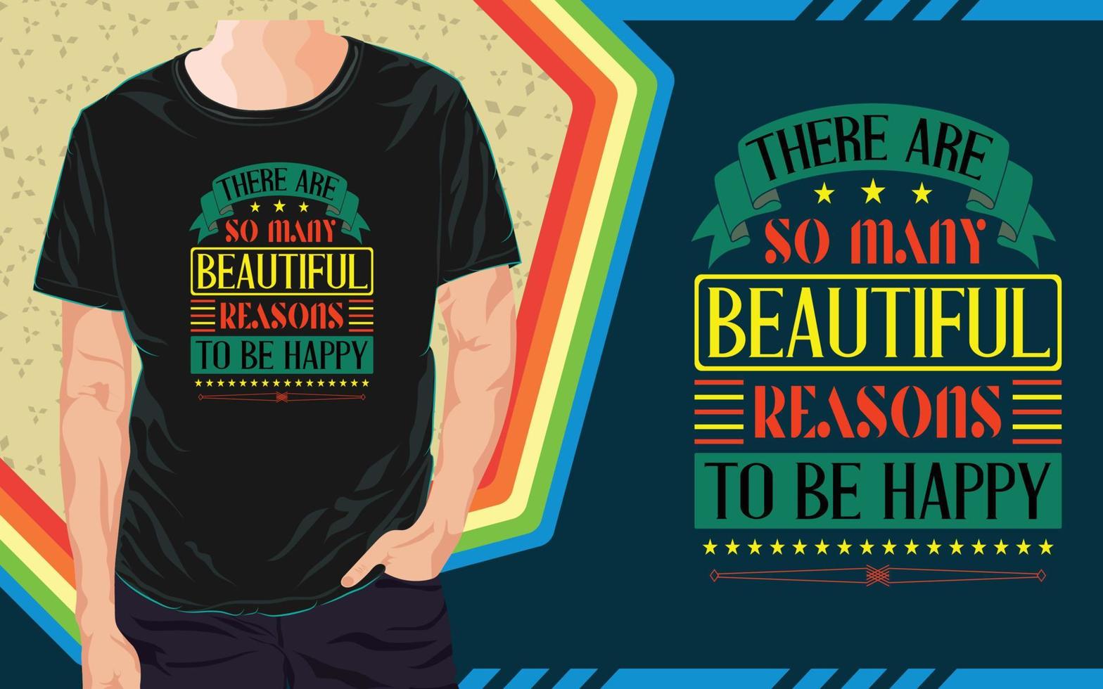 Inspirational T Shirt Design vector