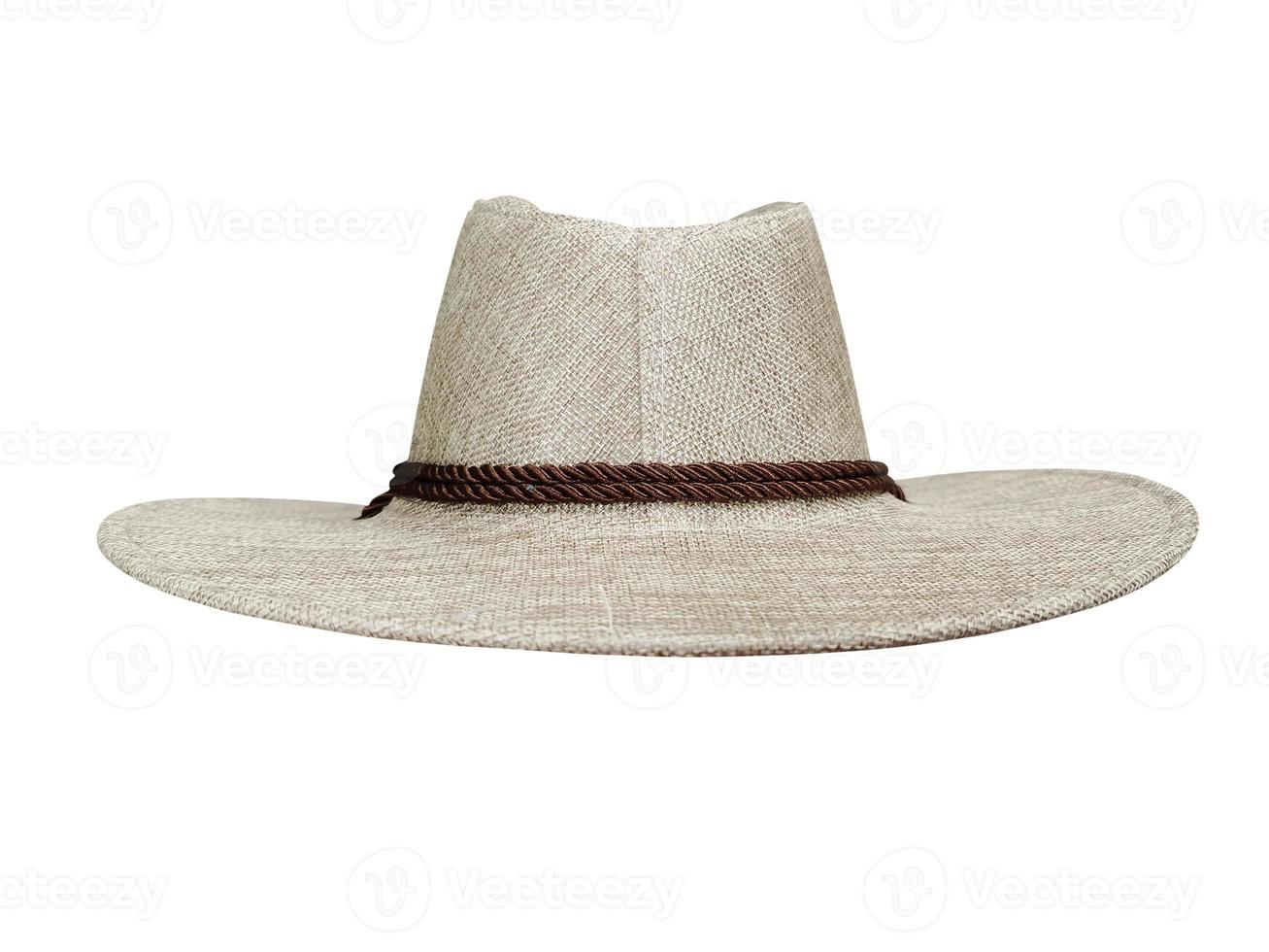 cowboy hat isolated on a white background photo