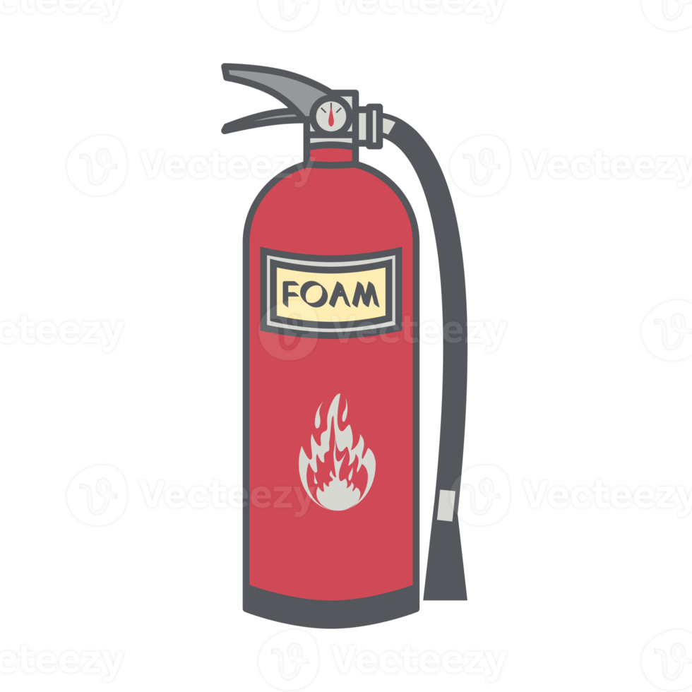 fire extinguisher suppression safety equipment tool png