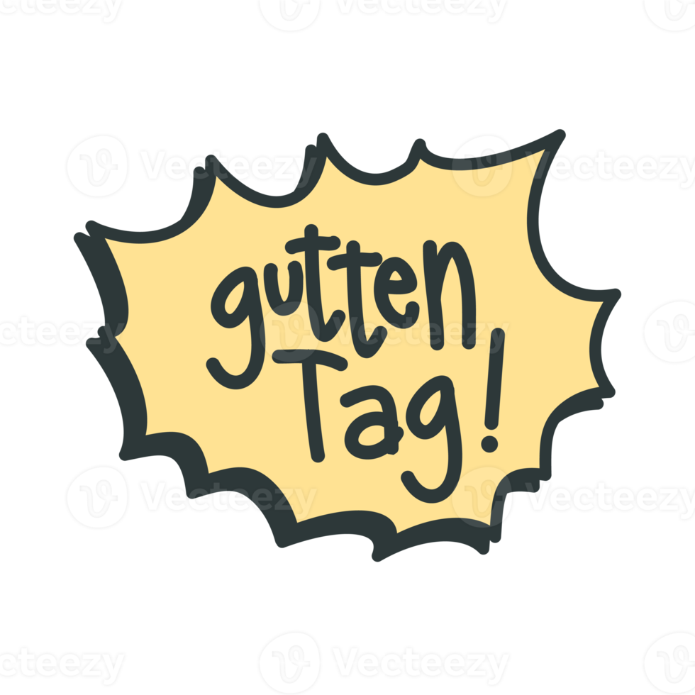 gutten get word bubble chat symbol logo collection png