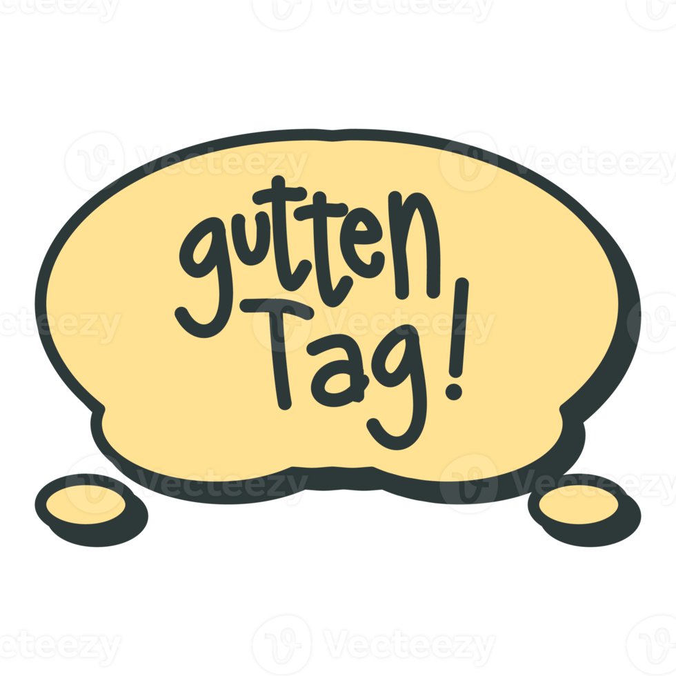 gutten get word bubble chat symbol logo collection png